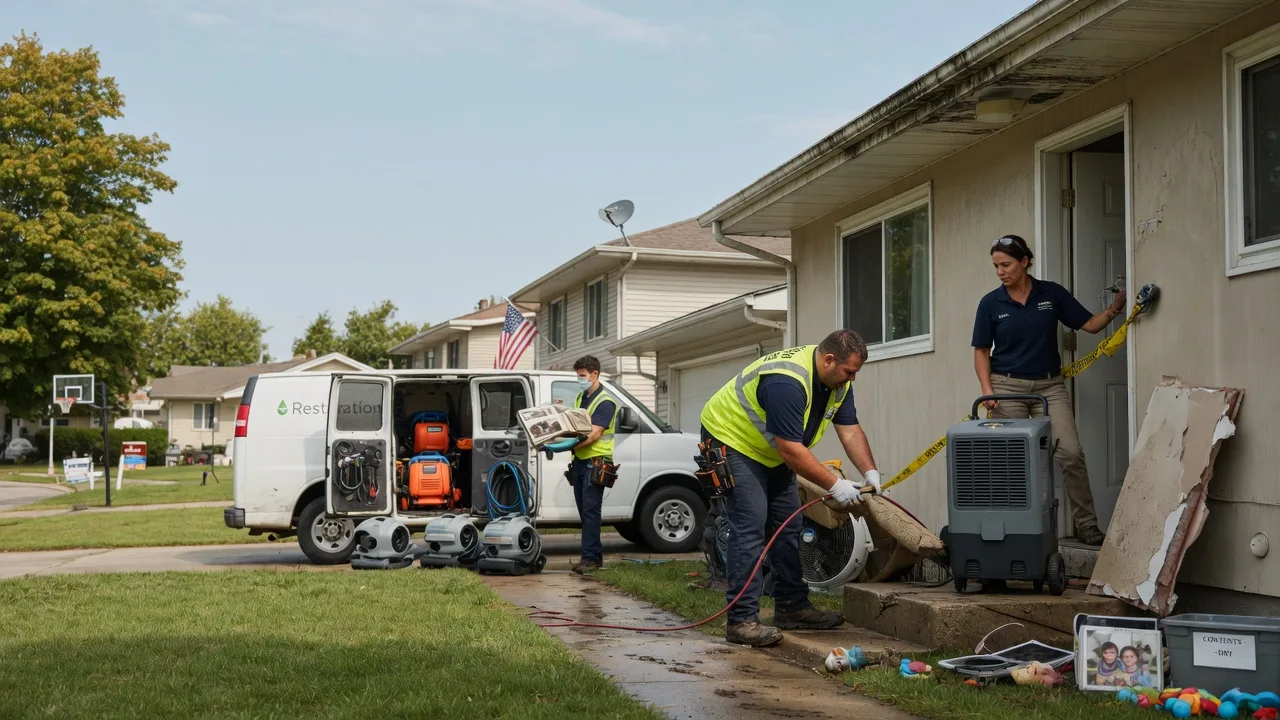 Water Damage Restoration in New Park, PA near me